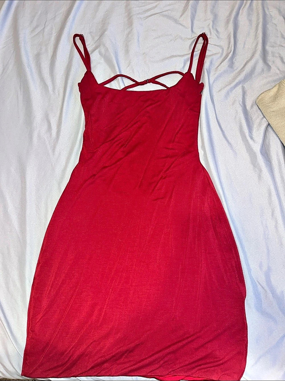 Tiger Mist Minerva Mini Dress Red Size XS
